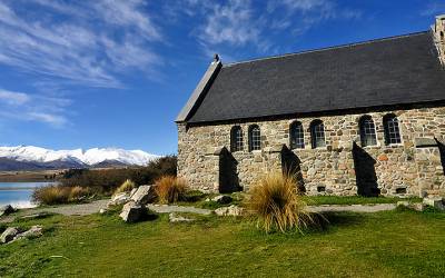 สะพายกล้องท่อง New Zealand  #3:  บนเส้นทางสู่  Lake Tekapo และ  MT. Cook