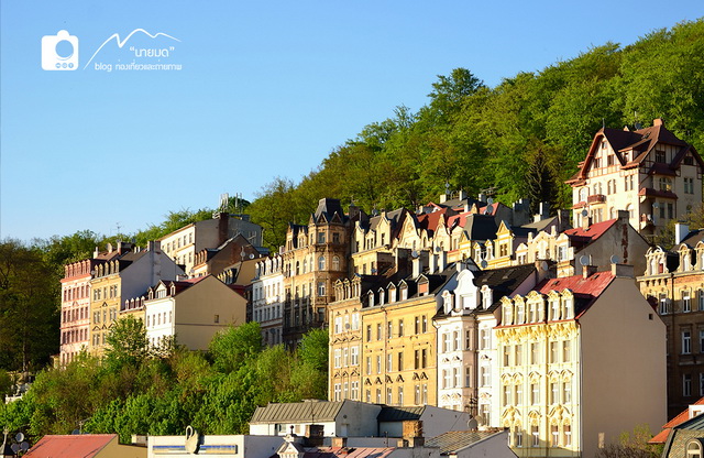 Karlovy Vary เมืองนี้สีลูกกวาด