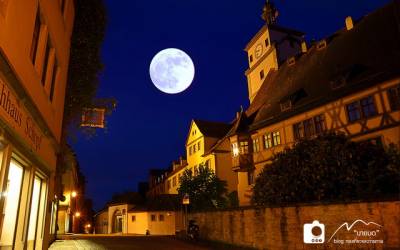 Rothenburg ในวันฝนพรำ