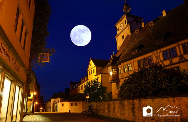 Rothenburg ในวันฝนพรำ