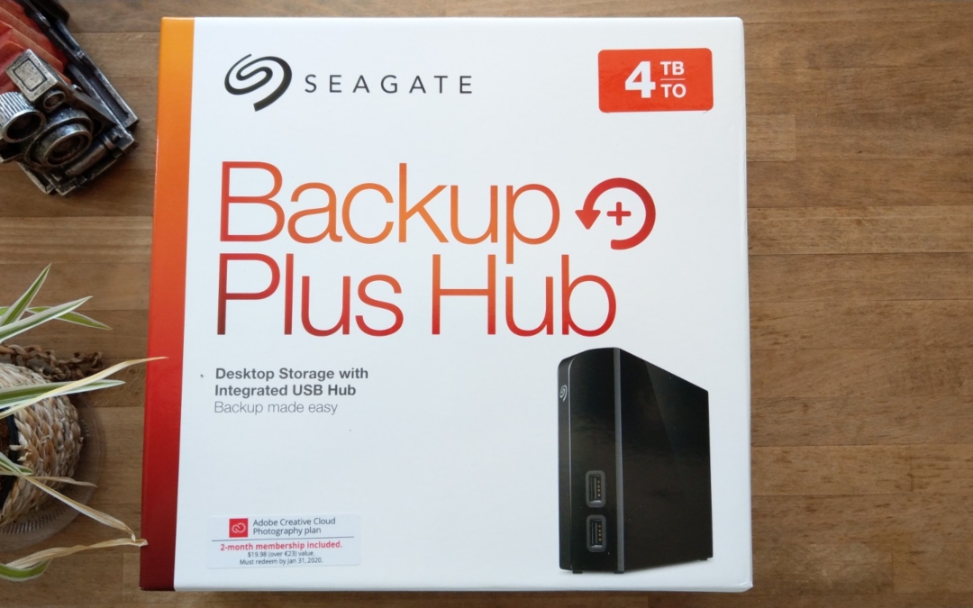 แกะกล่อง Seagate backup plus 4TB – external hard drive